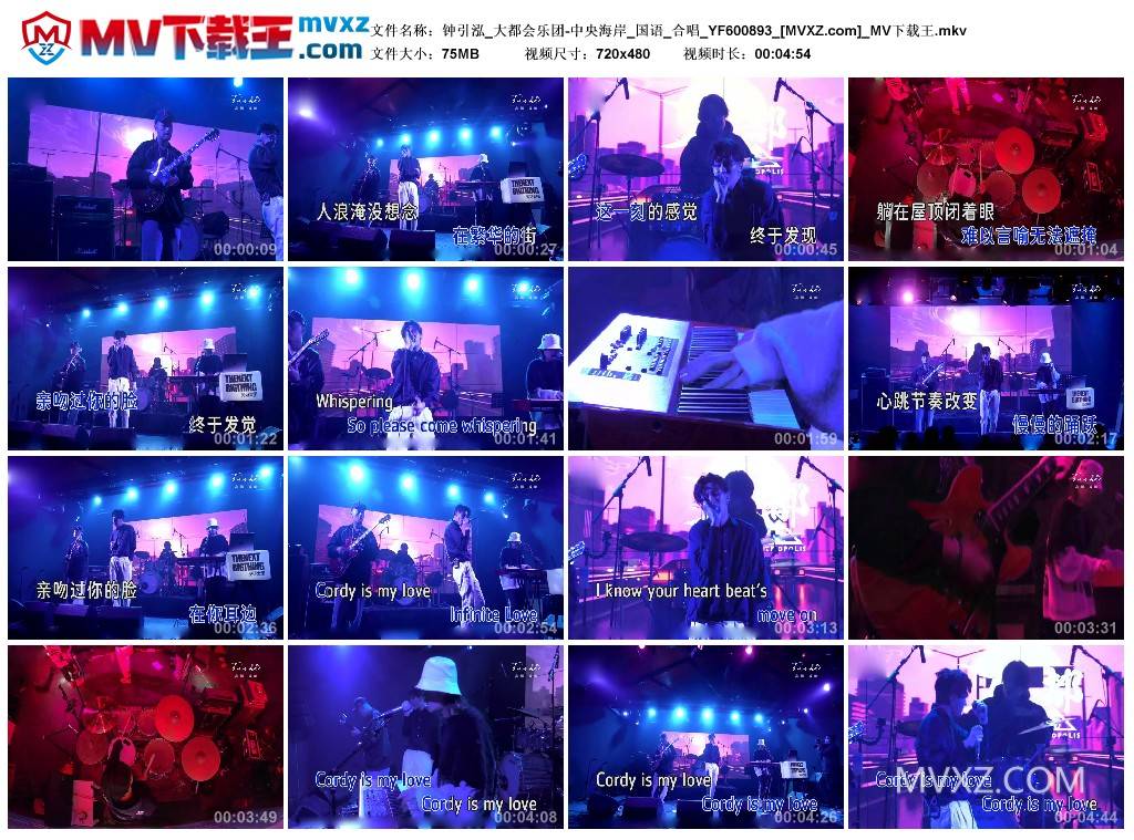 钟引泓_大都会乐团-中央海岸_国语_合唱_YF600893